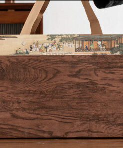Set quà tặng Bộ Đôi Hũ Trà Gốm Sứ Hoa Lam Thanh Hoa kèm hộp gỗ tinh xảo. Món quà biếu đối tác, quà tết sang trọng nâng tầm đẳng cấp trà đạo.