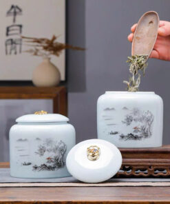 Khám phá Hũ gốm Thượng Phẩm Trà - Phổ Nhĩ gốm sứ sơn thủy tinh xảo. Giải pháp lưu trữ trà Phổ Nhĩ lâu năm chuẩn xác, chống mốc tuyệt đối. Xem ngay!