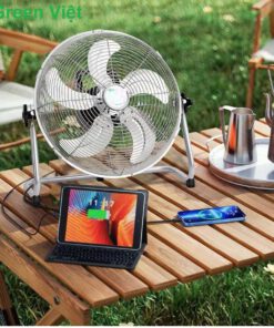 Giải pháp quạt công nghiệp NLMT tiết kiệm điện 100%, bảo hành chính hãng 1 năm an tâm tuyệt đối.