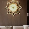 Mua đồng hồ treo tường hoàng gia luxury khảm trai tự nhiên mang lại không gian quý tộc sang trọng.