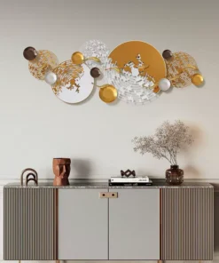 Tranh sắt đồng hồ bản đồ thế giới Kadoza.